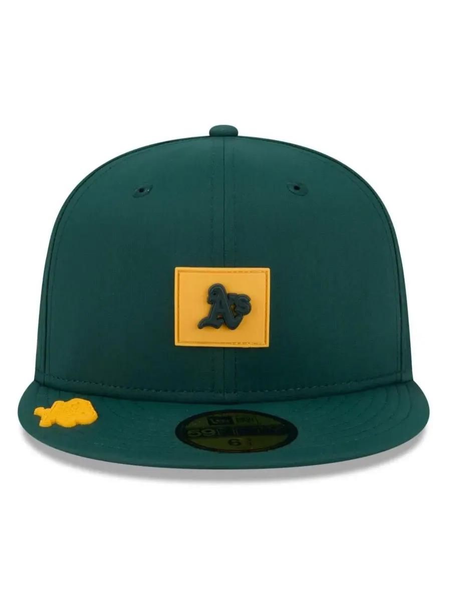 Кепка Athletics 2026 Clubhouse 59FIFTY New Era — изображение 2 из 4, зеленый