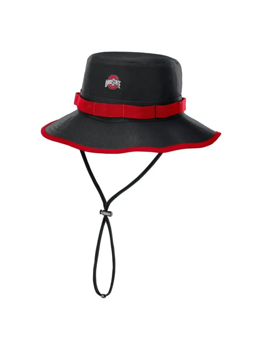Кепка-панама Nike Ohio State Buckeyes 2026 Sideline Apex Dri-FIT