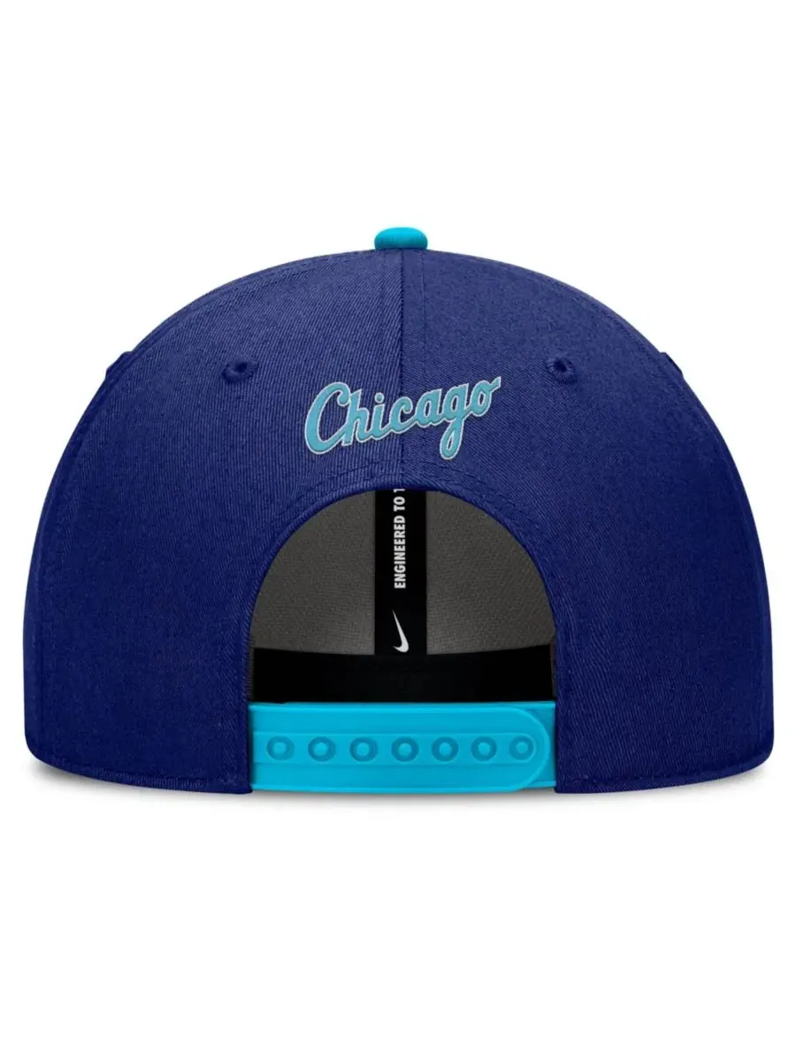 Бейсболка Nike Rise с вышивкой Chicago White Sox — изображение 2 из 4, королевский