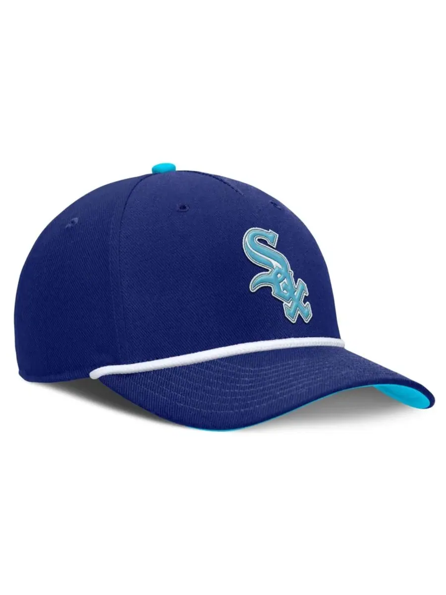 Бейсболка Nike Rise с вышивкой Chicago White Sox — изображение 3 из 4, королевский