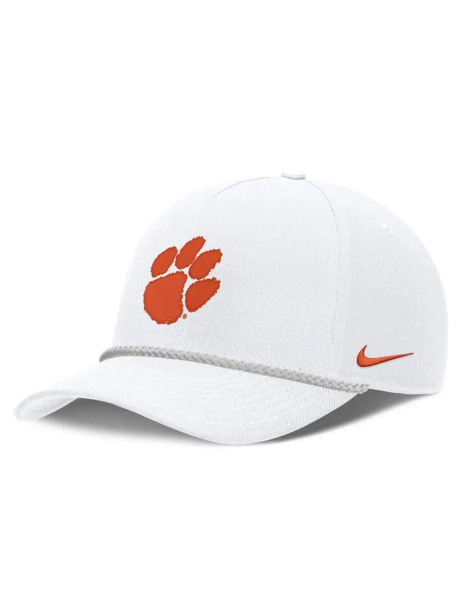Бейсболка Nike Clemson Tigers Rope Rise Adjustable Hat