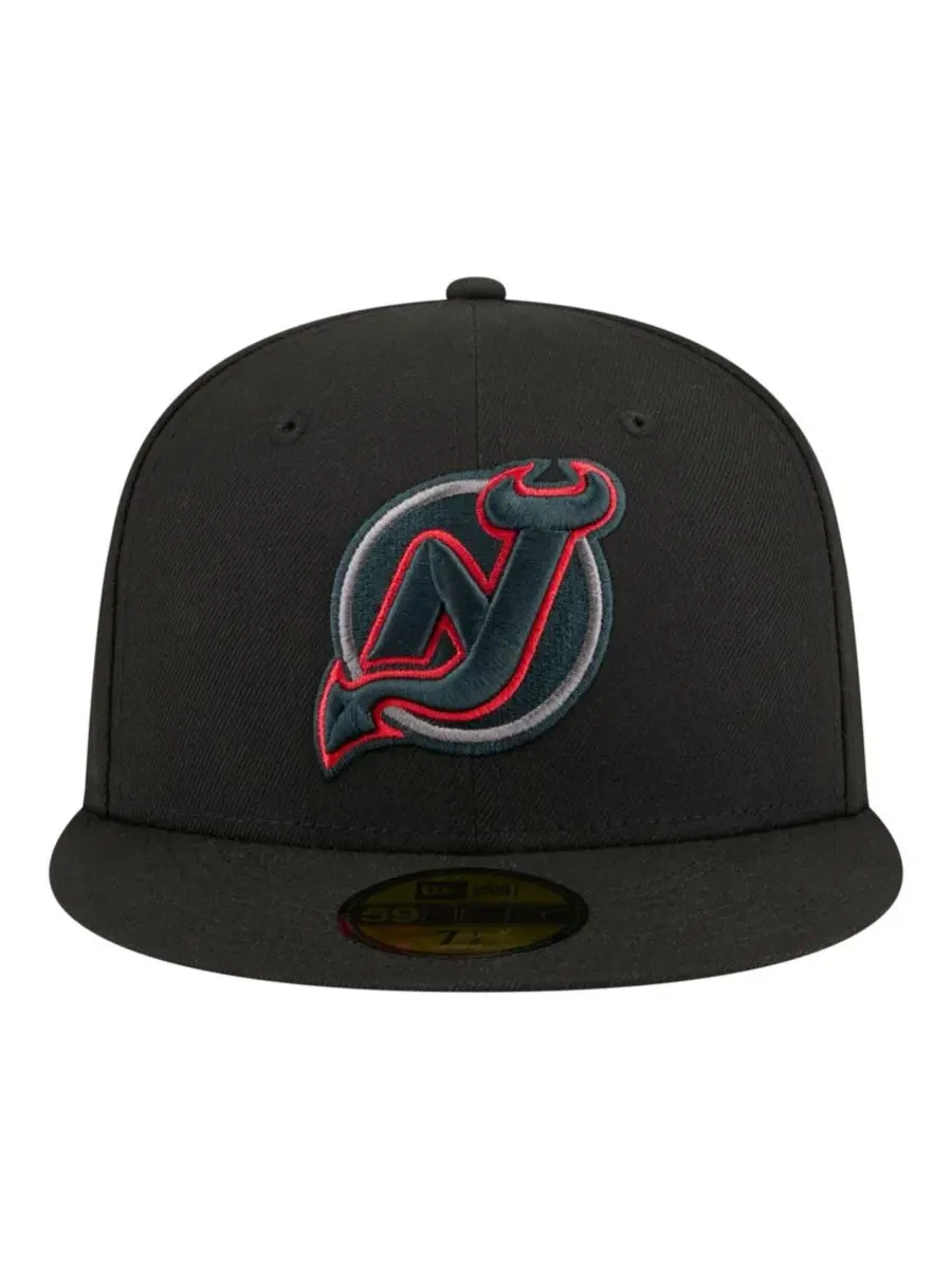 Кепка с принтом Color Pop 59FIFTY New Era — изображение 5 из 5, черный