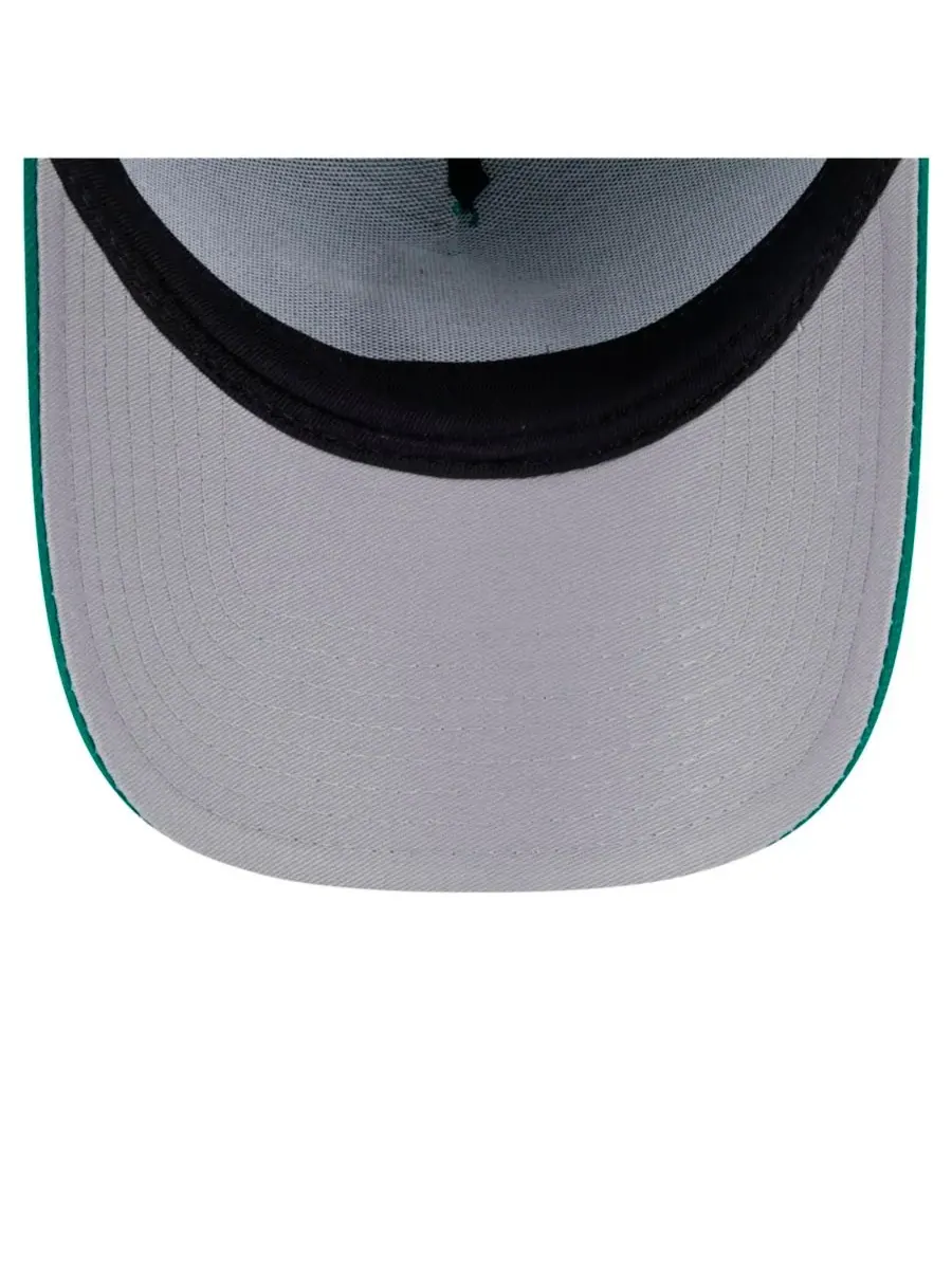 New Era Мужская регулируемая кепка Dallas Stars Core A-Frame 9FORTY ярко-зеленого цвета — изображение 4 из 5, зеленый