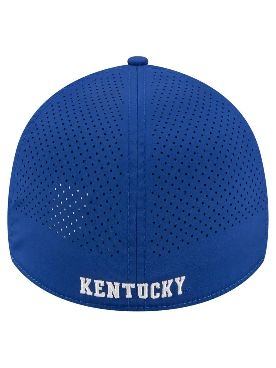 Мужская бейсболка Royal Kentucky Wildcats Rope 39THIRTY Flex Hat New Era — изображение 2 из 5, королевский
