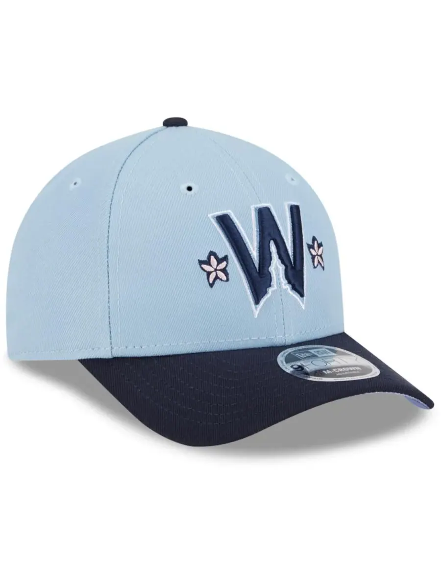 New Era Мужская черная бейсболка Washington Nationals 2025 City Connect 9FORTY с регулируемой — изображение 2 из 5, черный