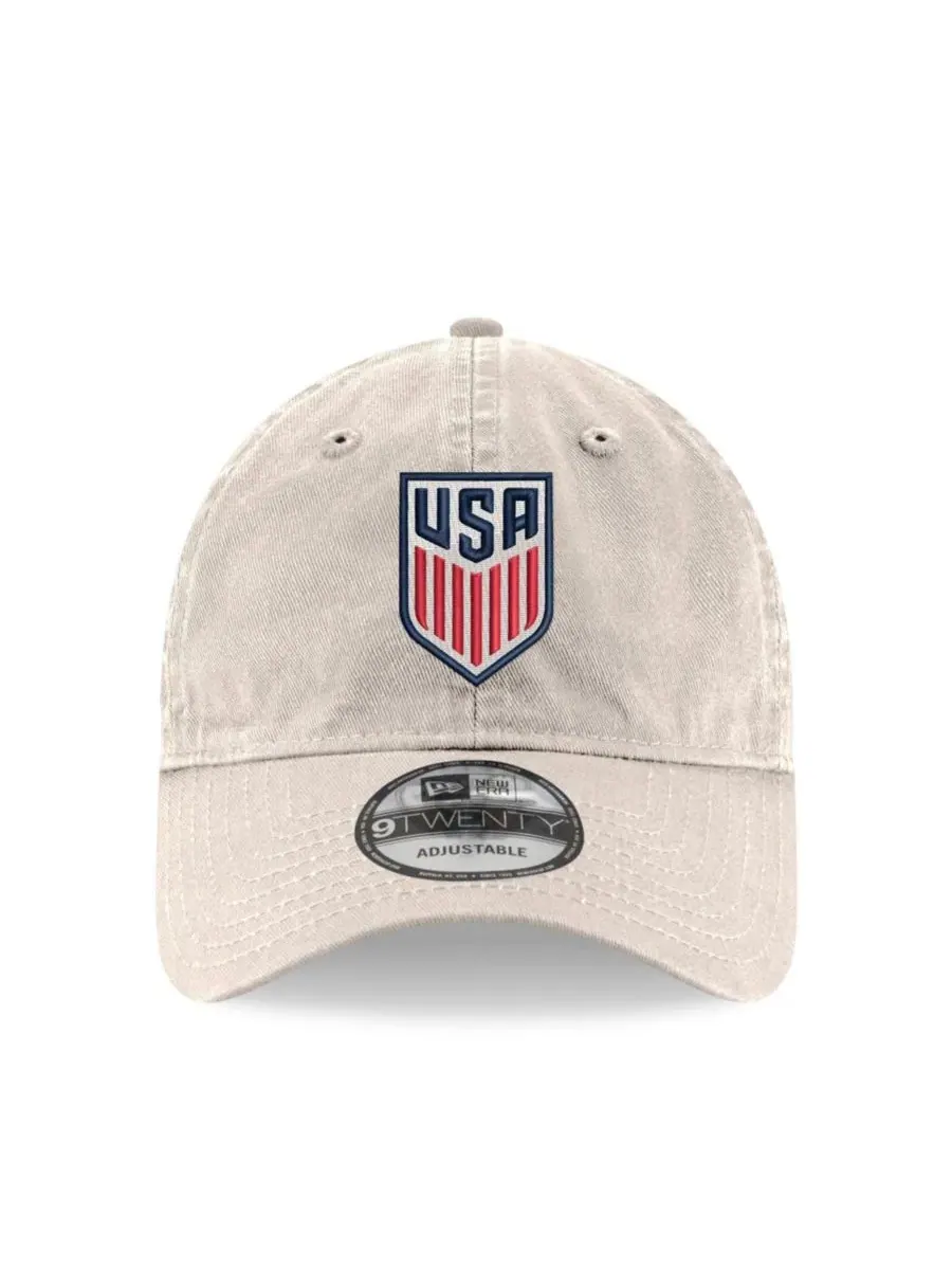 Кепка New Era с вышивкой USMNT — изображение 2 из 4, бежевый