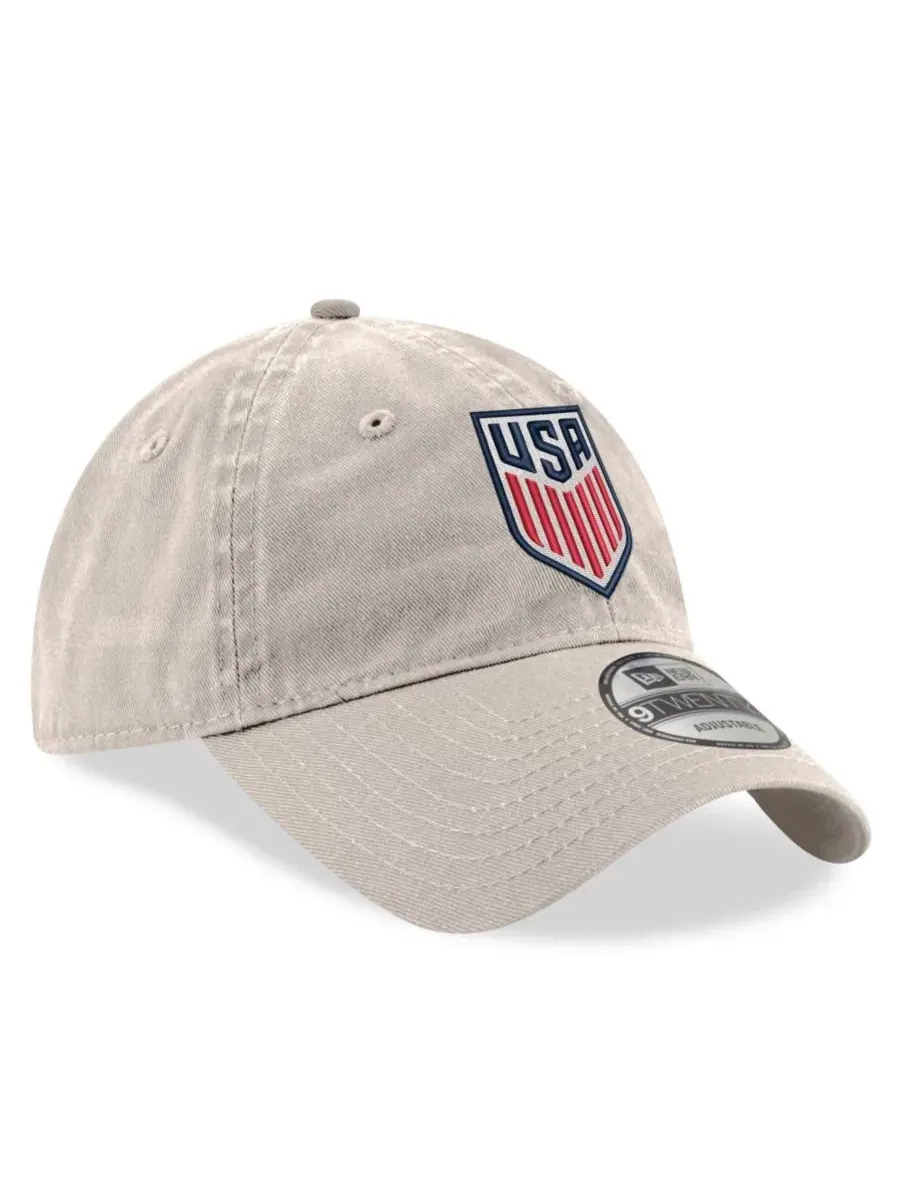 Кепка New Era с вышивкой USMNT — изображение 3 из 4, бежевый