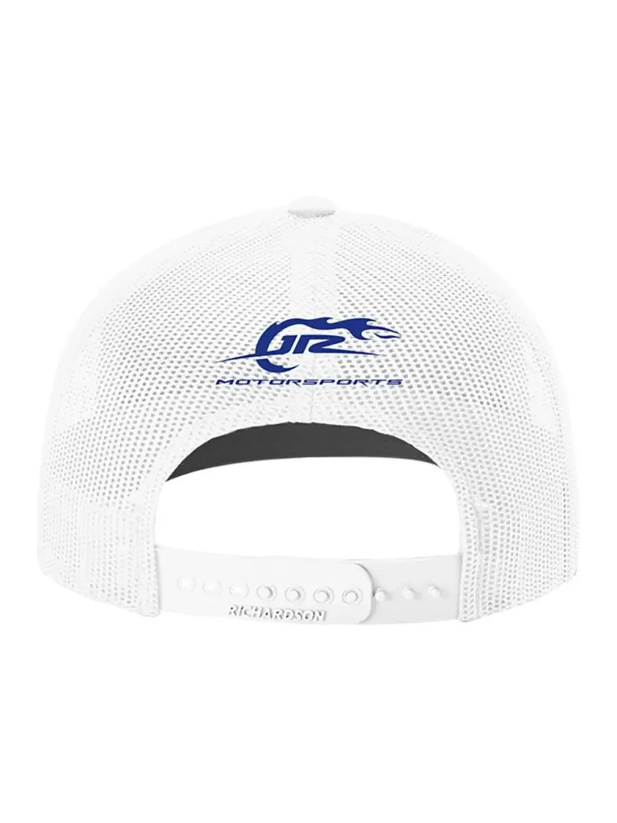 JR Motorsports Official Team Apparel Мужская белая регулируемая кепка-тракер Ross Chastain Domestic — изображение 3 из 3