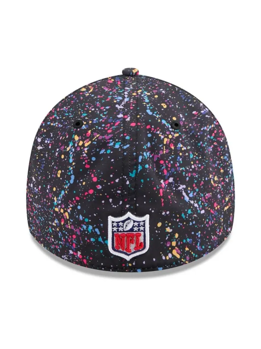 New Era Мужская черная кепка New York Jets 2025 NFL Crucial Catch 39THIRTY Flex Hat — изображение 4 из 4, черный