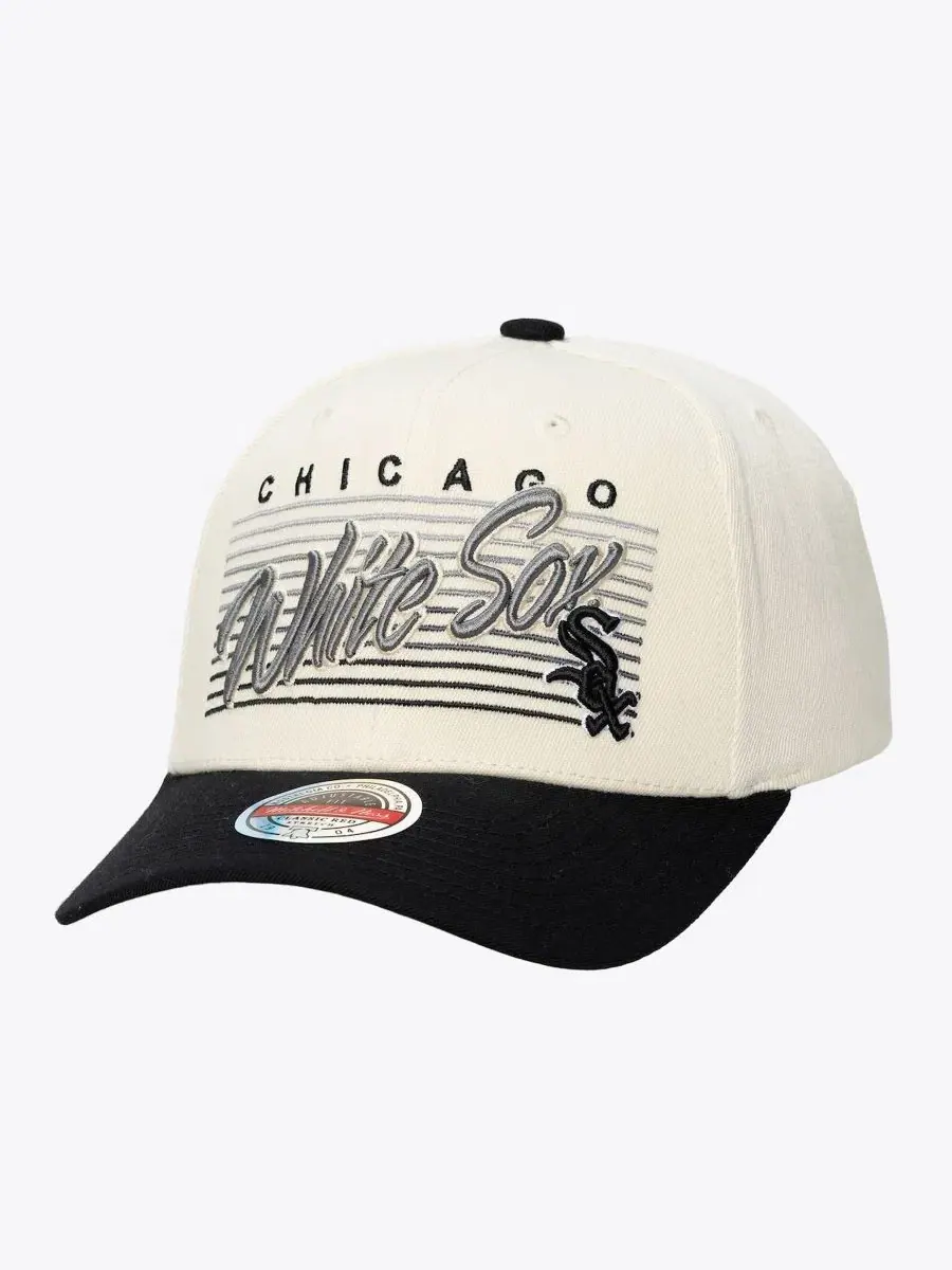 Кепка-снэпбек с вышивкой Retro Lines Mitchell & Ness