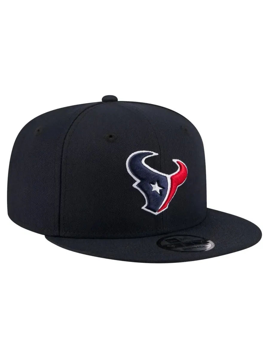 Кепка-снапбек с вышивкой Houston Texans New Era — изображение 4 из 5, темно-синий