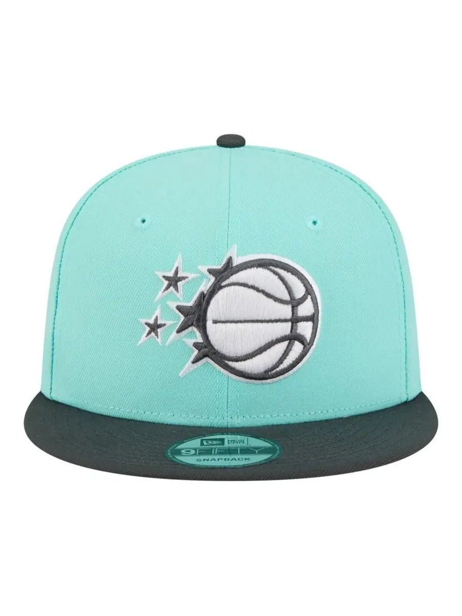 Кепка с высокой тульей и плоским козырьком, с вышивкой, Orlando Magic Color Pack Two-Tone 9FIFTY — изображение 2 из 5