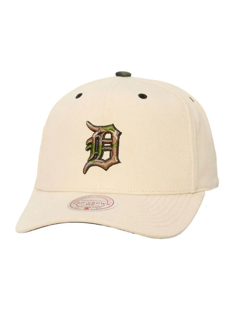 Кепка-снапбек с вышитым логотипом Detroit Tigers Mitchell & Ness