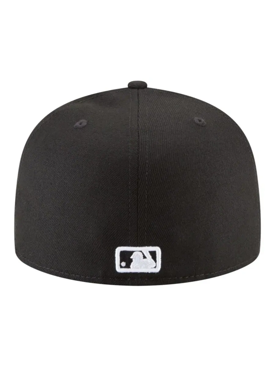 Кепка New Era 59FIFTY с вышивкой Los Angeles Dodgers — изображение 3 из 5, черный