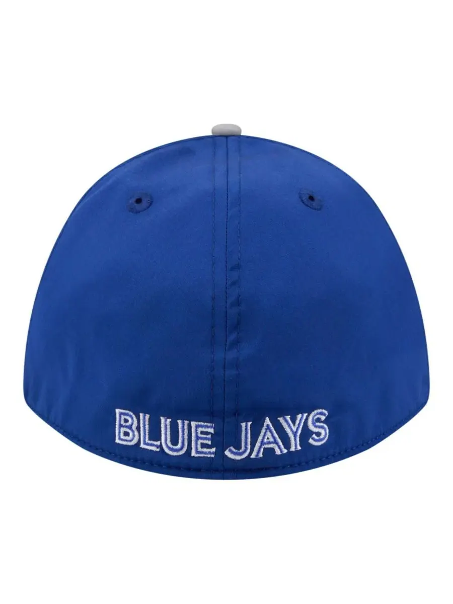 Бейсболка New Era с вышитым логотипом Toronto Blue Jays, M-Crown — изображение 3 из 5, серый