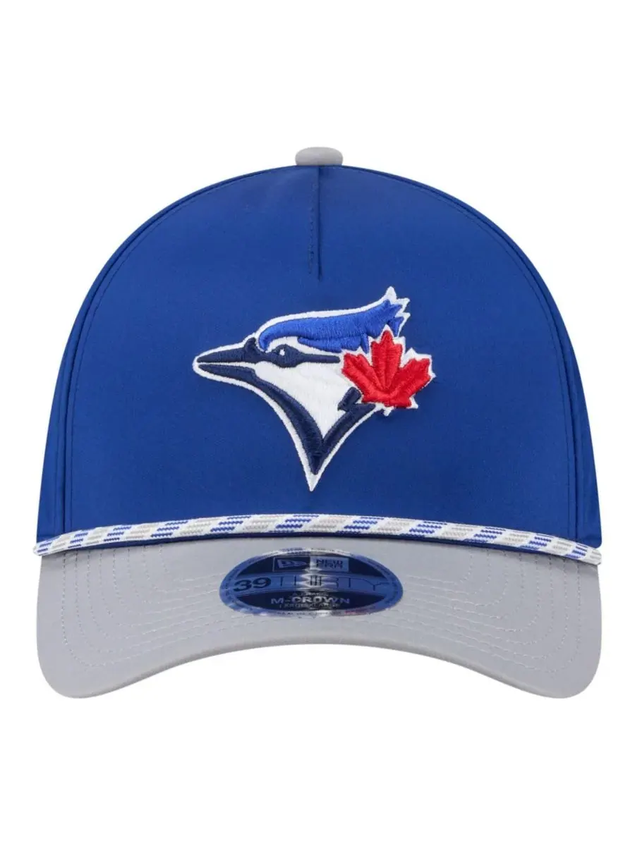 Бейсболка New Era с вышитым логотипом Toronto Blue Jays, M-Crown — изображение 5 из 5, серый