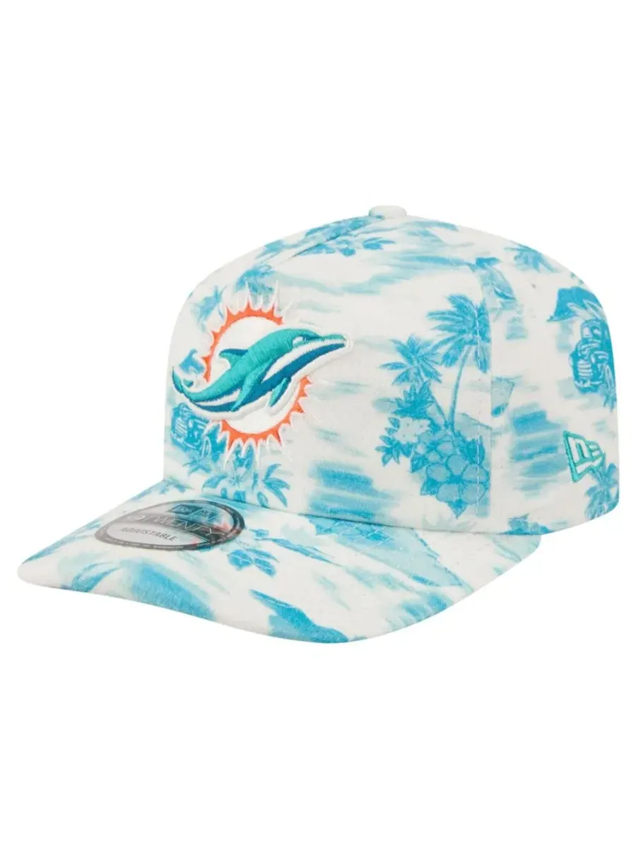 Кепка New Era с принтом, Miami Dolphins Tropics 19TWENTY