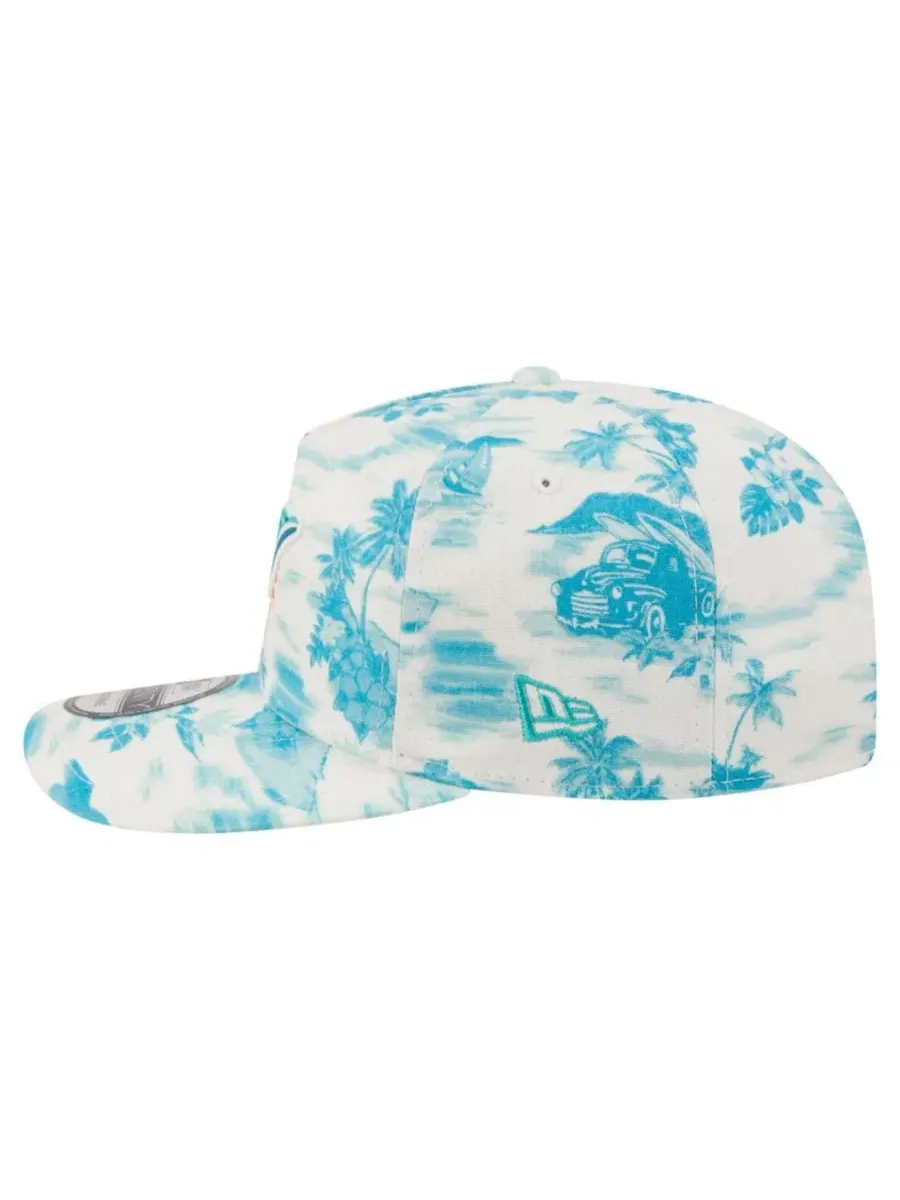 Кепка New Era с принтом, Miami Dolphins Tropics 19TWENTY — изображение 6 из 7, белый