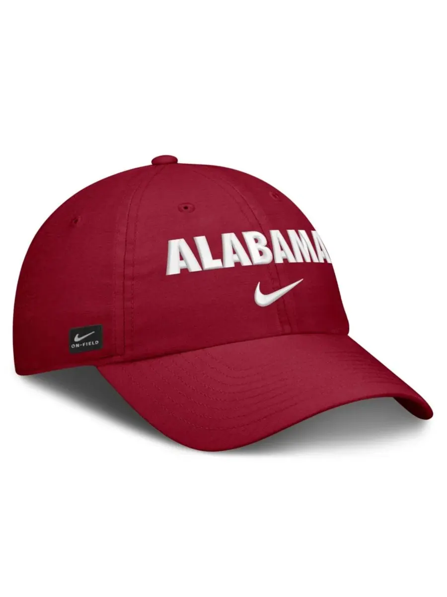Бейсболка Nike Alabama Crimson Tide 2026 On-Field Gameday Club — изображение 3 из 4, красный