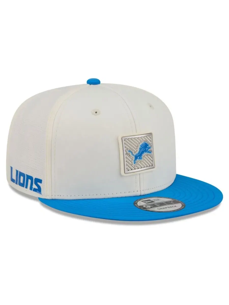 Кепка-снэпбек Detroit Lions 2026 Training Camp 9FIFTY New Era