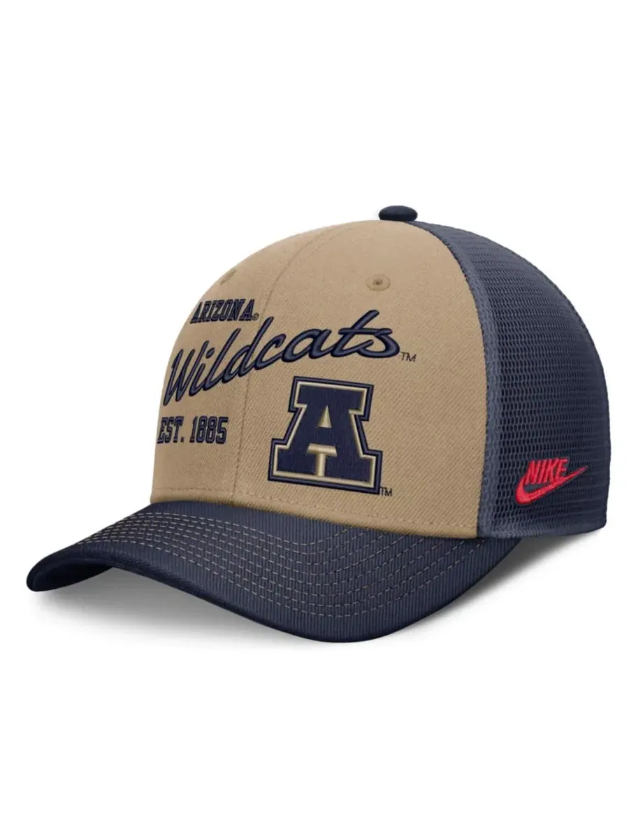 Кепка-тракер с вышивкой Arizona Wildcats Legacy Rise Nike