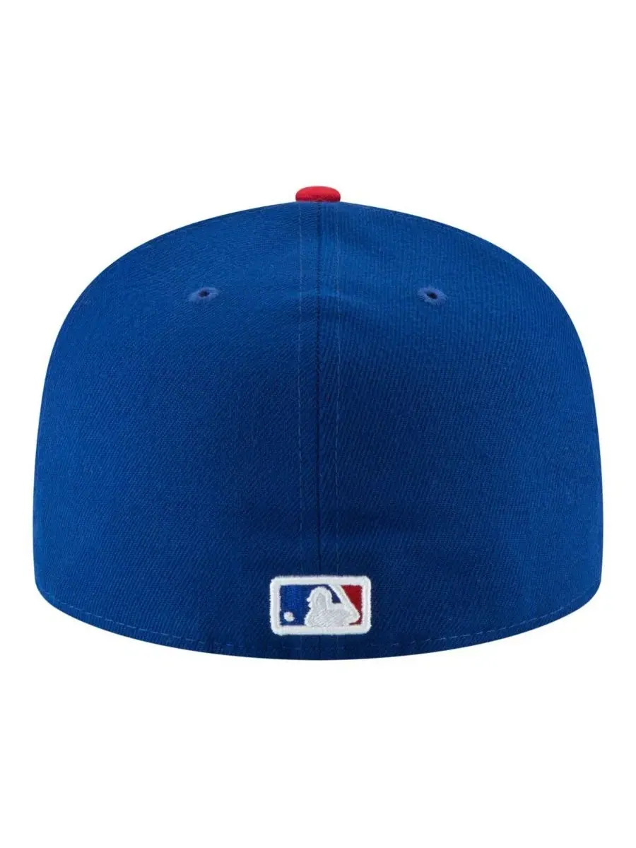 Бейсболка New Era Chicago Cubs 150th Anniversary 59FIFTY — изображение 2 из 4, королевский
