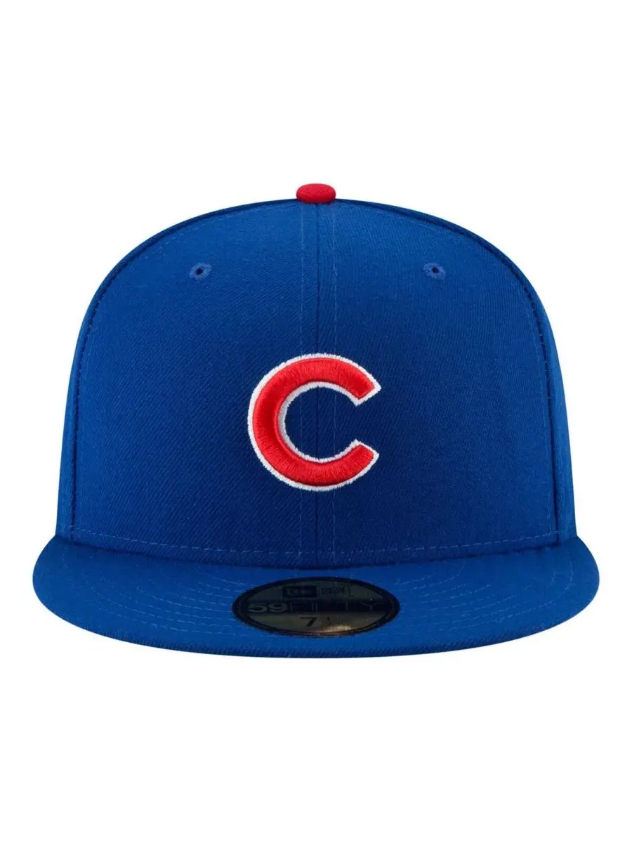 Бейсболка New Era Chicago Cubs 150th Anniversary 59FIFTY — изображение 4 из 4, королевский