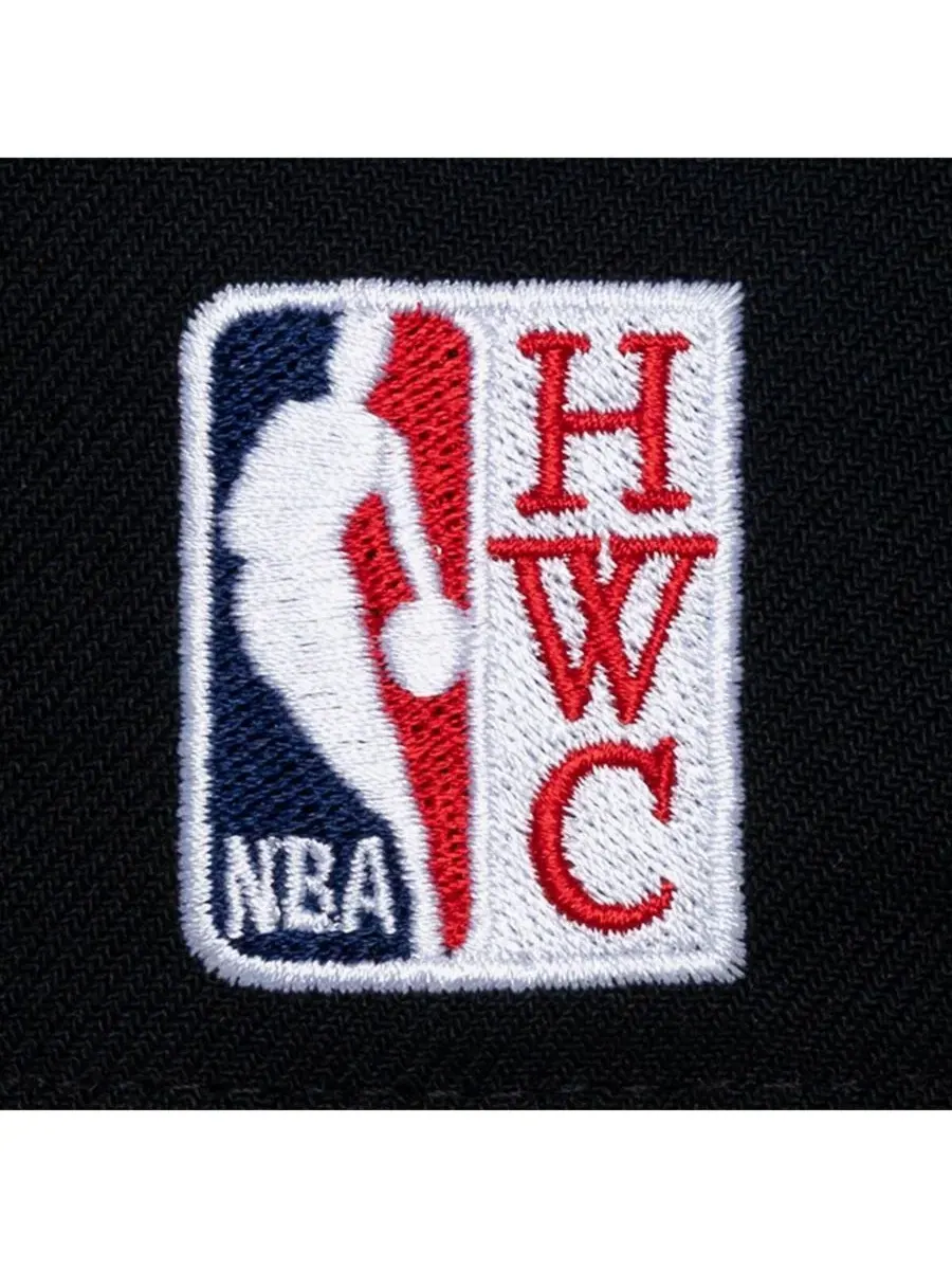 Кепка-снапбек Houston Rockets с вышивкой Mitchell & Ness — изображение 3 из 4, черный синий