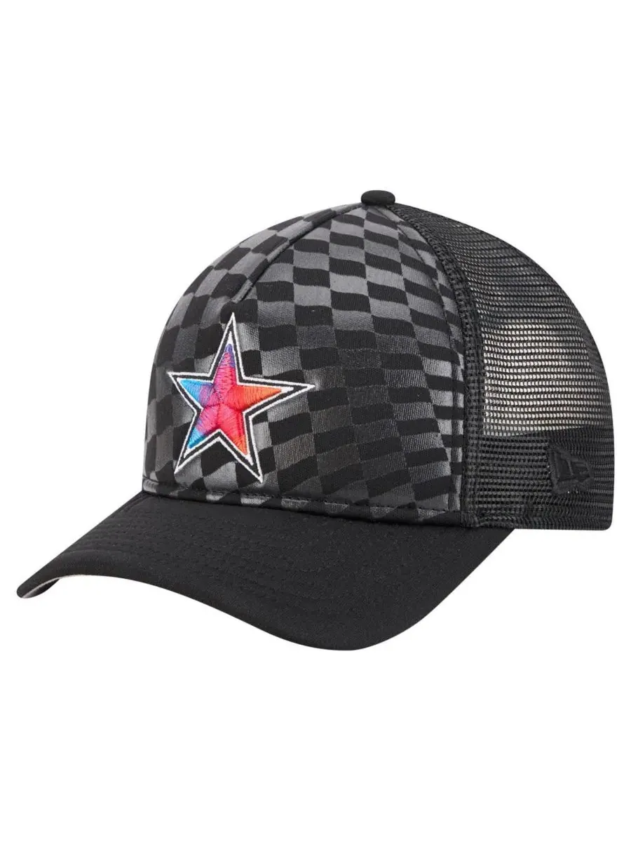 New Era Мужская черная регулируемая кепка Dallas Cowboys Gradient 9FORTY