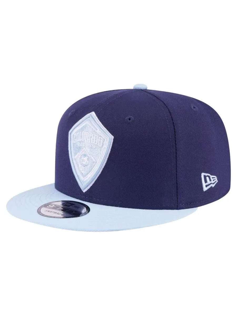 New Era Мужская двухцветная кепка Colorado Rapids Color Pack 9FIFTY с регулируемой застежкой