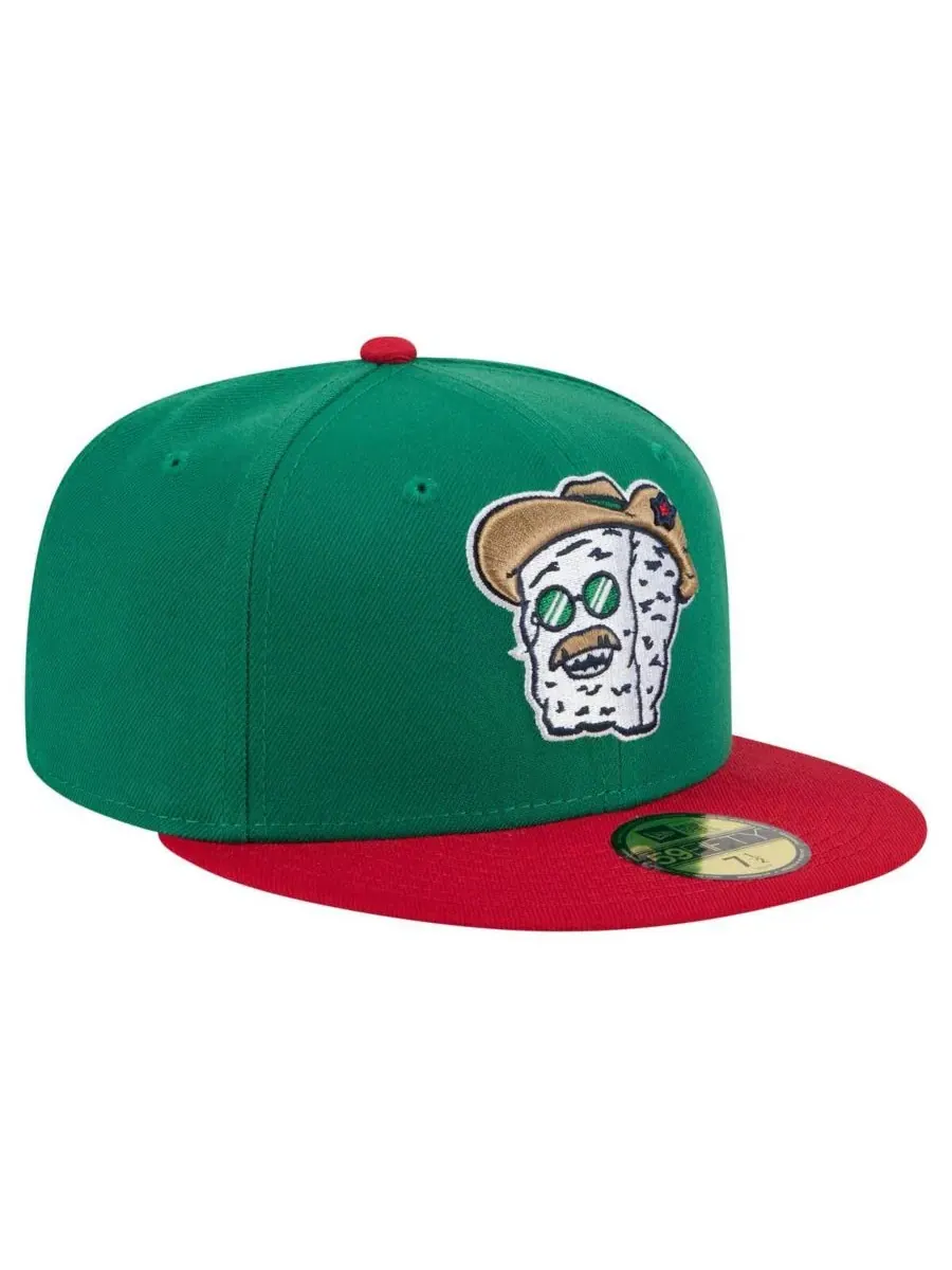 New Era Мужская зеленая кепка Frisco RoughRiders Copa de la Diversion 59FIFTY — изображение 3 из 4, зеленый