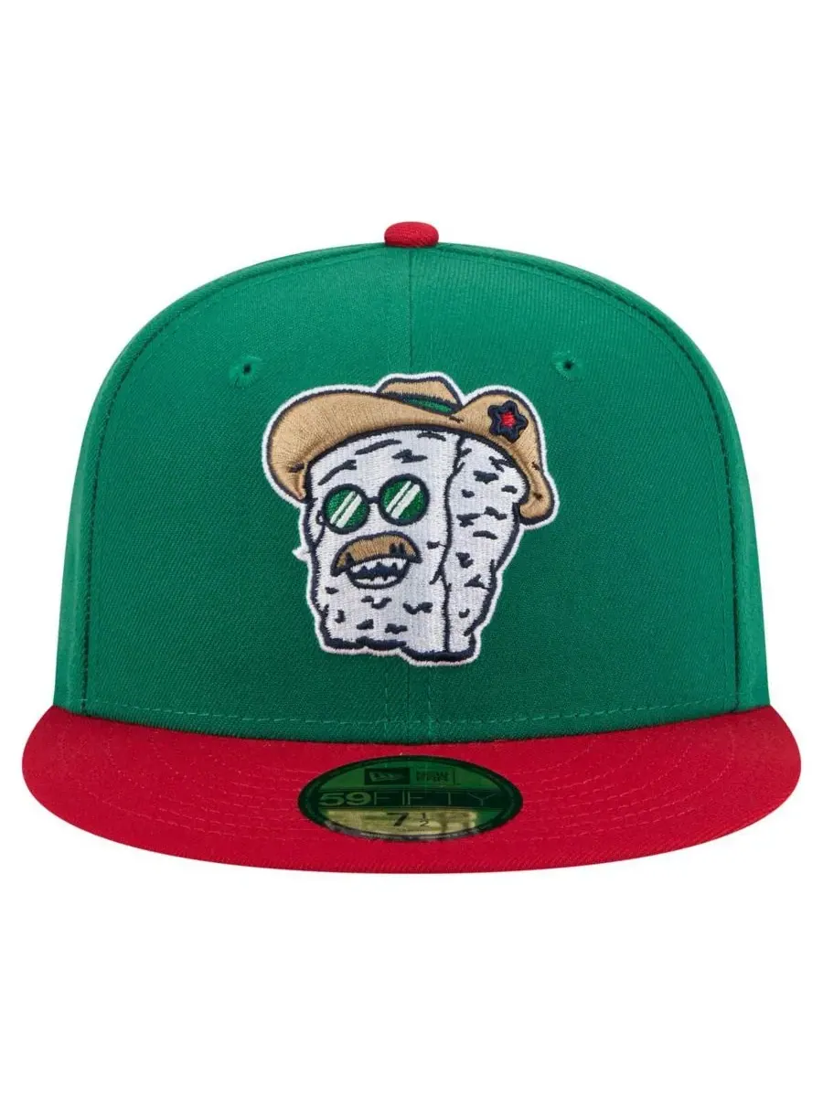 New Era Мужская зеленая кепка Frisco RoughRiders Copa de la Diversion 59FIFTY — изображение 4 из 4, зеленый