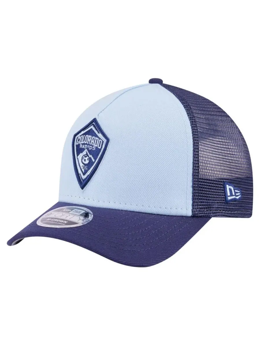 New Era Мужская светло-голубая кепка-тракер Colorado Rapids Color Pack 9FORTY A-Frame с