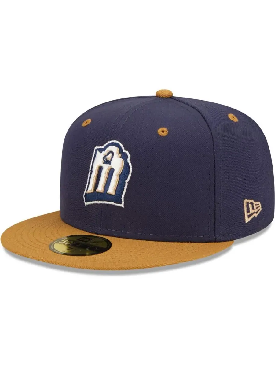 New Era Мужская темно-синяя бейсболка San Antonio Missions Authentic Collection Team Alternate