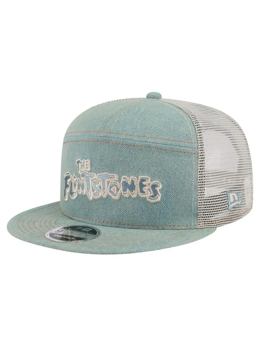 Мужская джинсовая кепка "Флинтстоуны" Denim 9FIFTY Snapback New Era