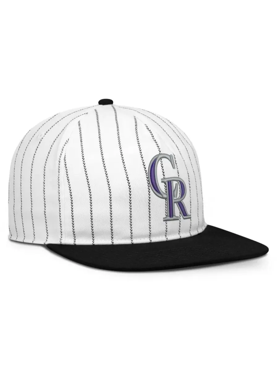 Кепка Nike Colorado Rockies Cooperstown Collection Pro — изображение 3 из 4, белый черный
