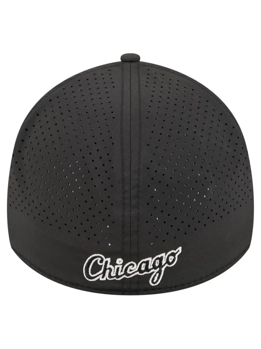 Кепка New Era с вышитым логотипом Chicago White Sox — изображение 4 из 4, черный