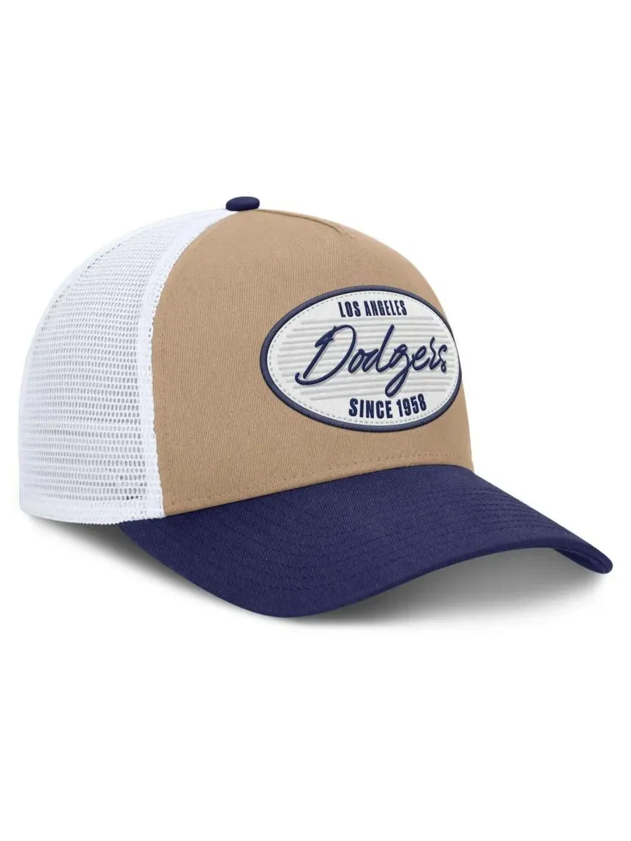 Кепка-тракер Nike Rise A-Frame, Los Angeles Dodgers — изображение 3 из 4, хаки