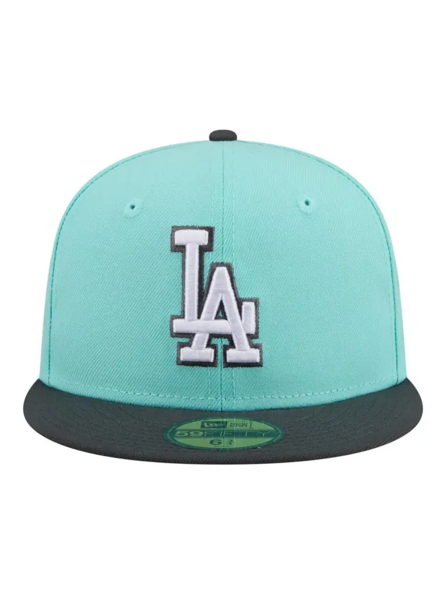 Кепка New Era Los Angeles Dodgers Two-Tone Color Pack 59FIFTY — изображение 2 из 5, темно-серый