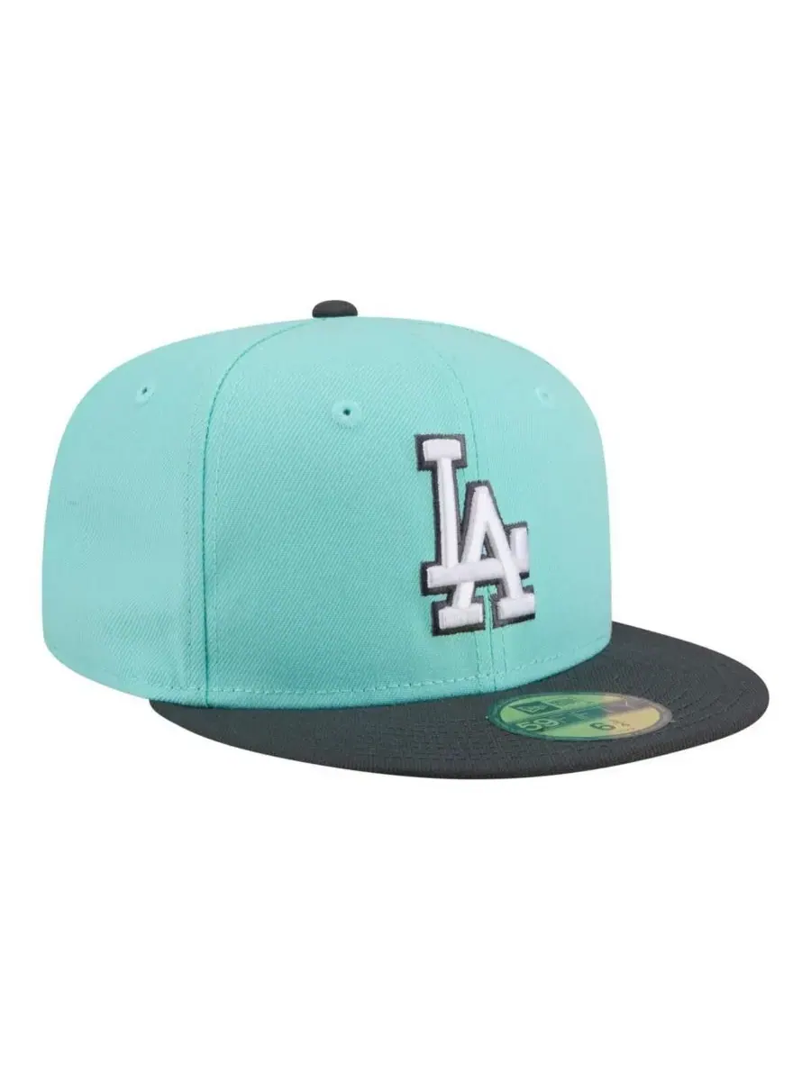 Кепка New Era Los Angeles Dodgers Two-Tone Color Pack 59FIFTY — изображение 3 из 5, темно-серый
