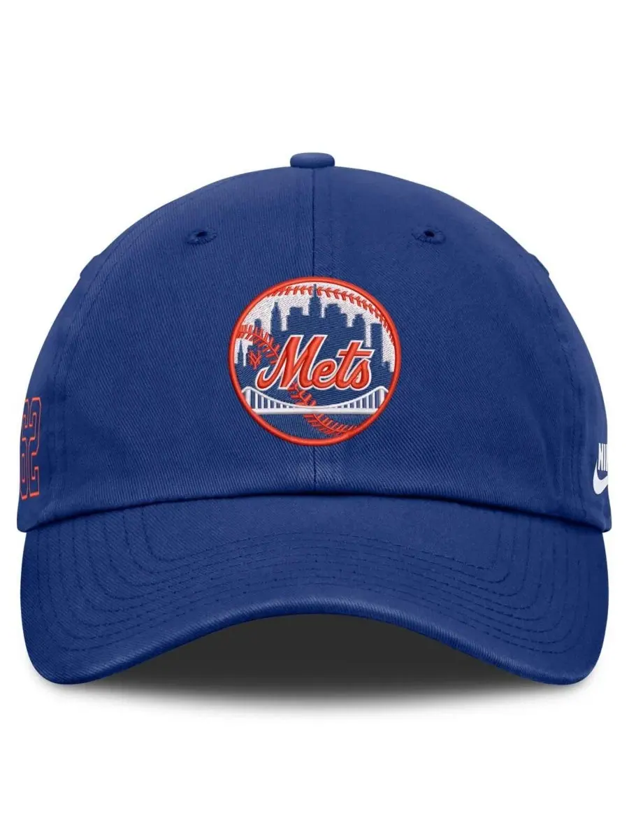 Бейсболка Cooperstown Club с эмблемой New York Mets Nike — изображение 2 из 4, королевский