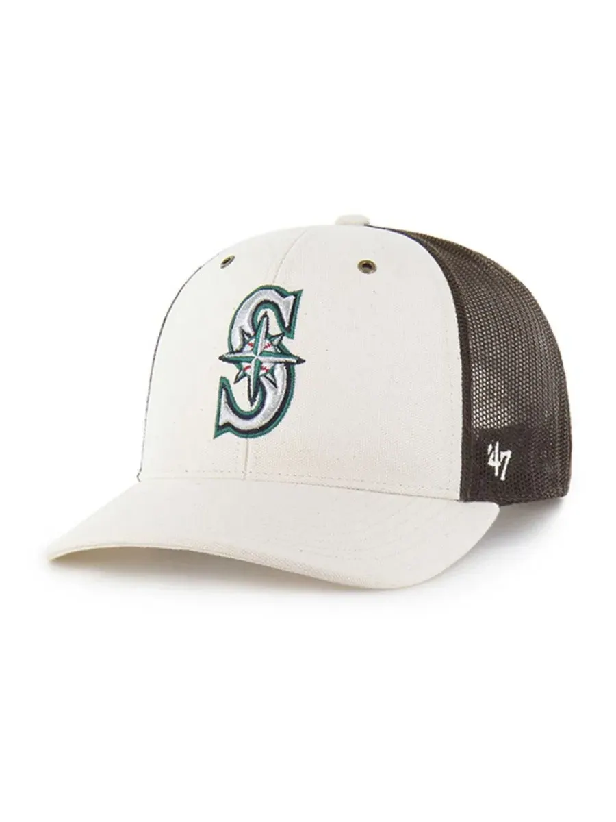 Кепка-тракер с вышивкой Seattle Mariners, модель Trucker '47 Brand