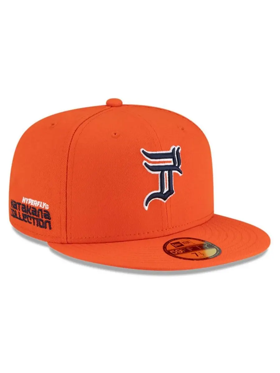 New Era Мужская оранжевая кепка Hyperfly Detroit Tigers 59FIFTY