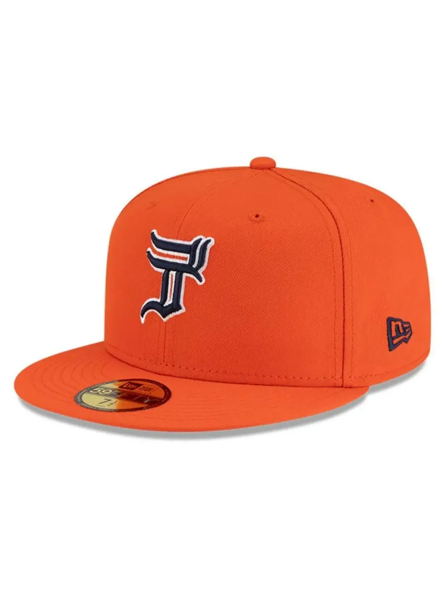 New Era Мужская оранжевая кепка Hyperfly Detroit Tigers 59FIFTY — изображение 4 из 5, оранжевый