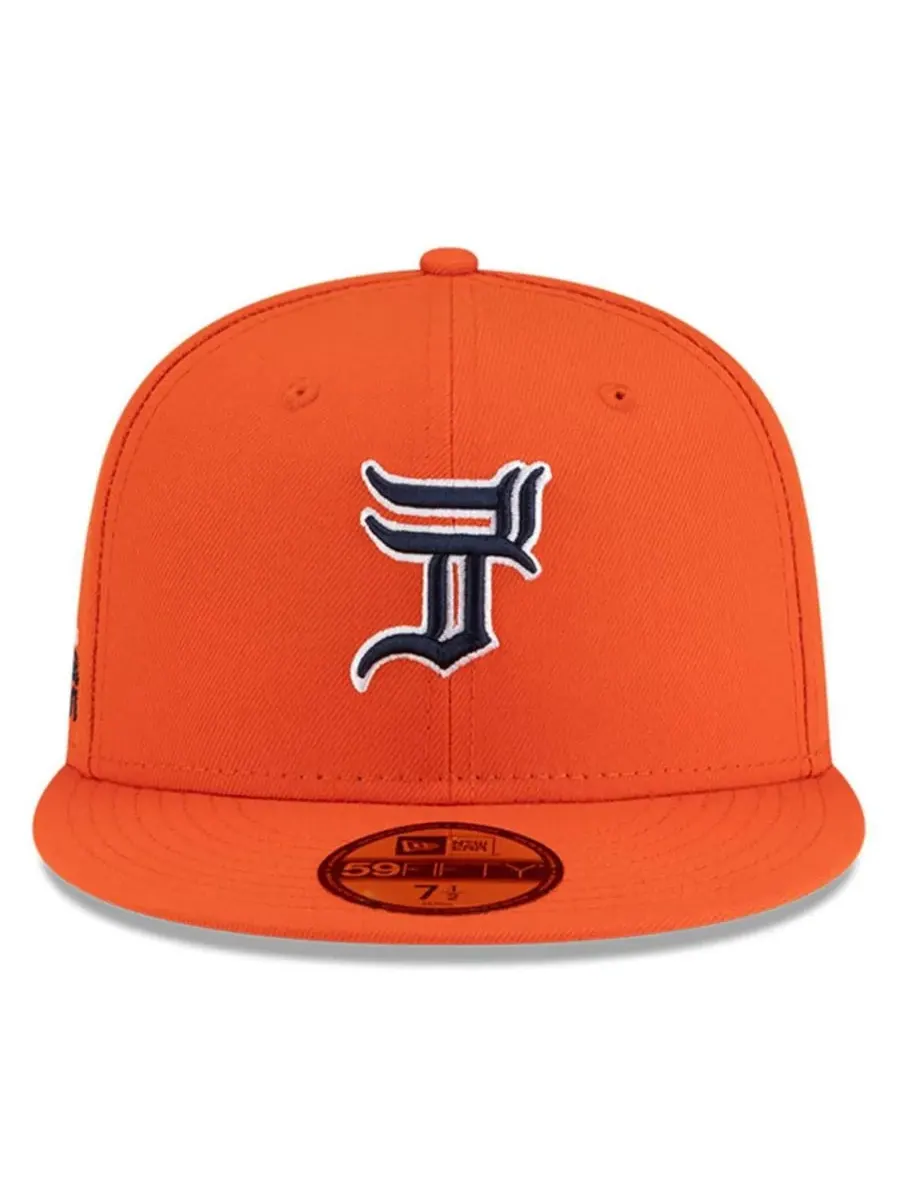 New Era Мужская оранжевая кепка Hyperfly Detroit Tigers 59FIFTY — изображение 5 из 5, оранжевый