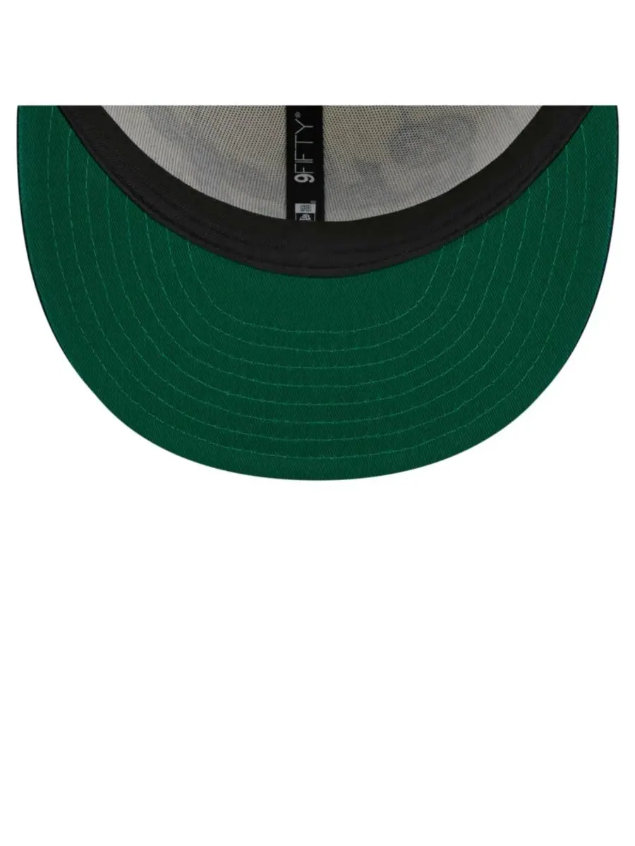 New Era Мужская кремовая бейсболка Chicago White Sox в полоску 9FIFTY с застежкой-регулятором — изображение 2 из 5, бежевый