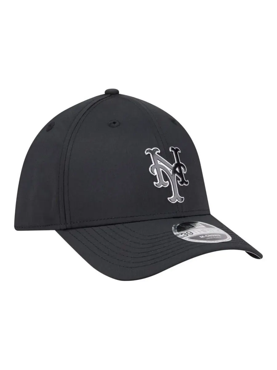 Кепка New Era Metallic 39THIRTY M-Crown Flex Hat — изображение 3 из 5, черный
