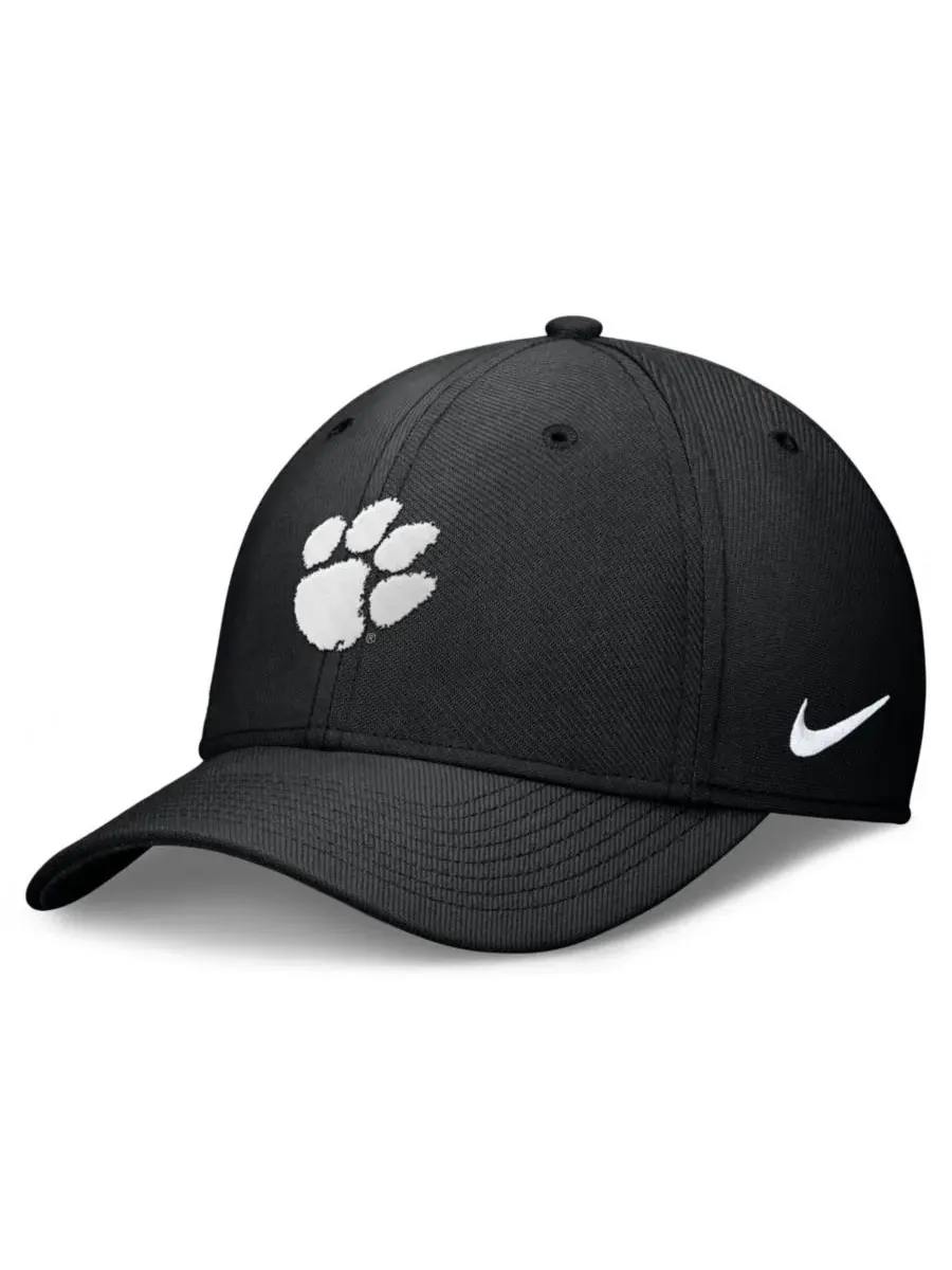 Кепка Nike с принтом Clemson Tigers, Rise Swoosh Dri-FIT Flex