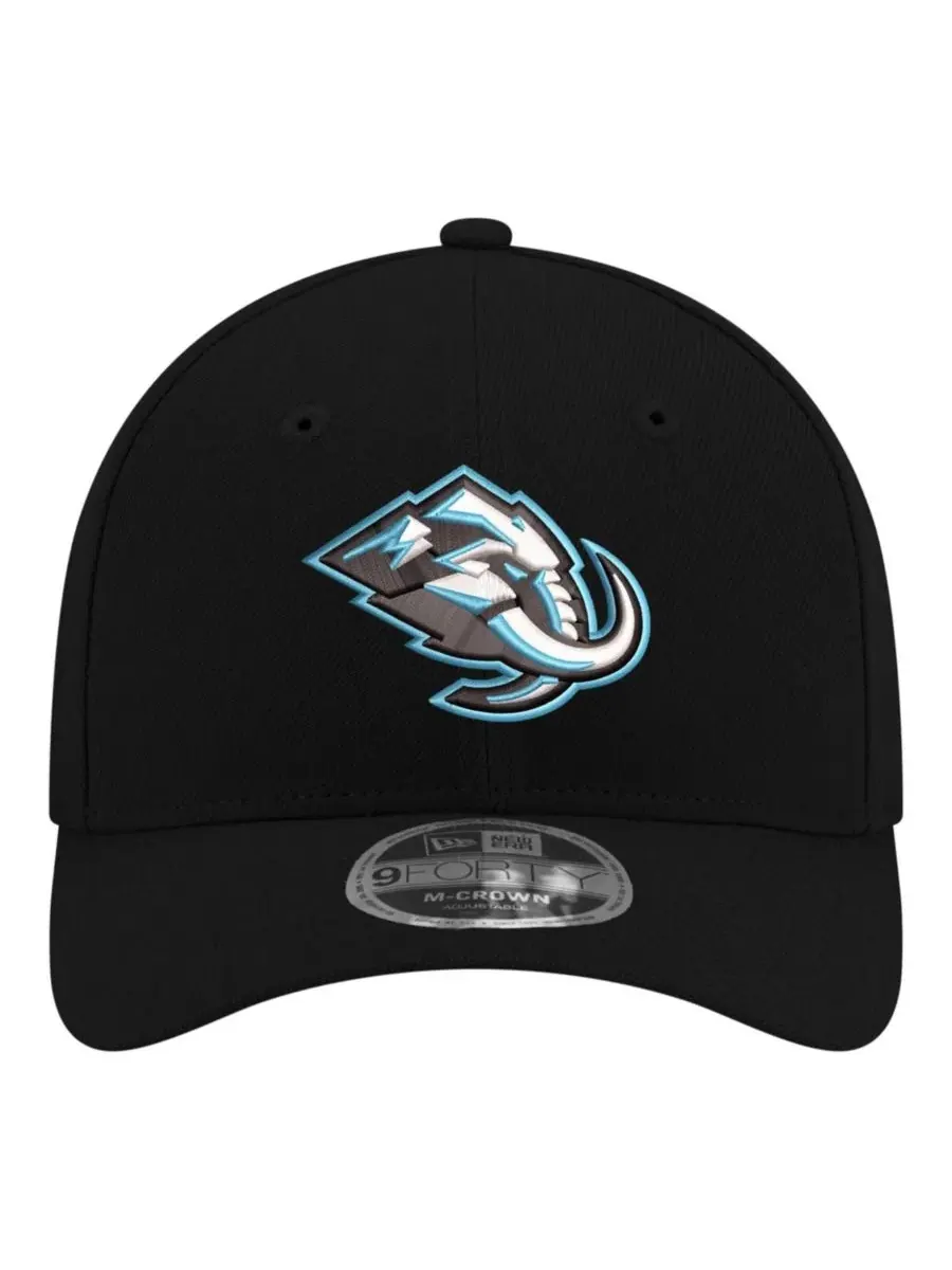 Кепка с вышитым логотипом Utah Mammoth New Era — изображение 2 из 4, черный
