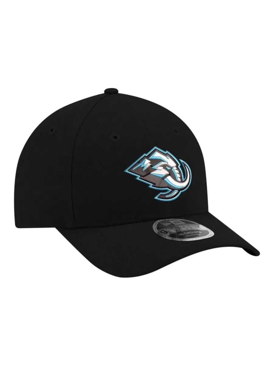 Кепка с вышитым логотипом Utah Mammoth New Era — изображение 3 из 4, черный